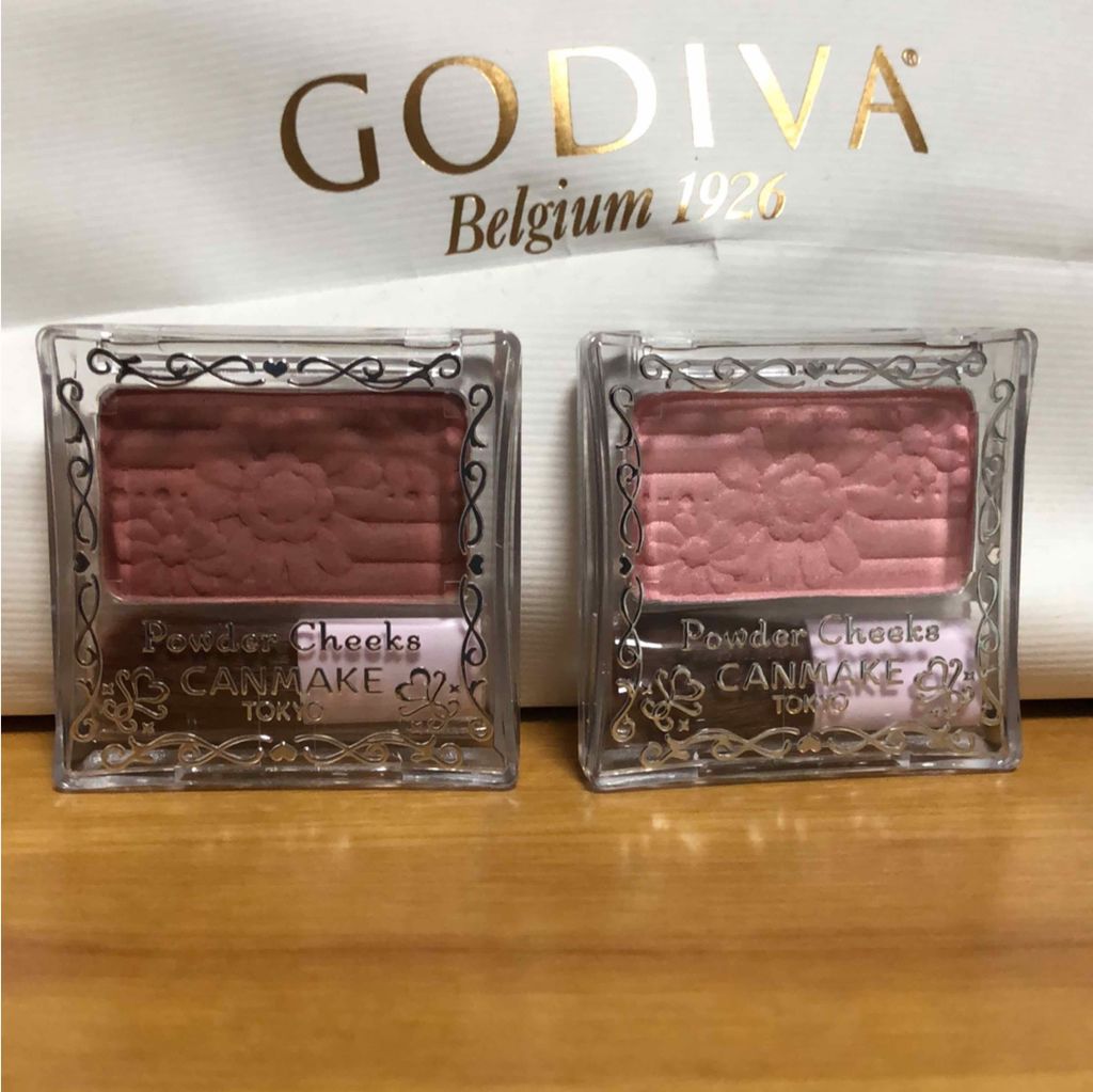 【旧品】パウダーチークス/キャンメイク/パウダーチークを使ったクチコミ(1枚目)