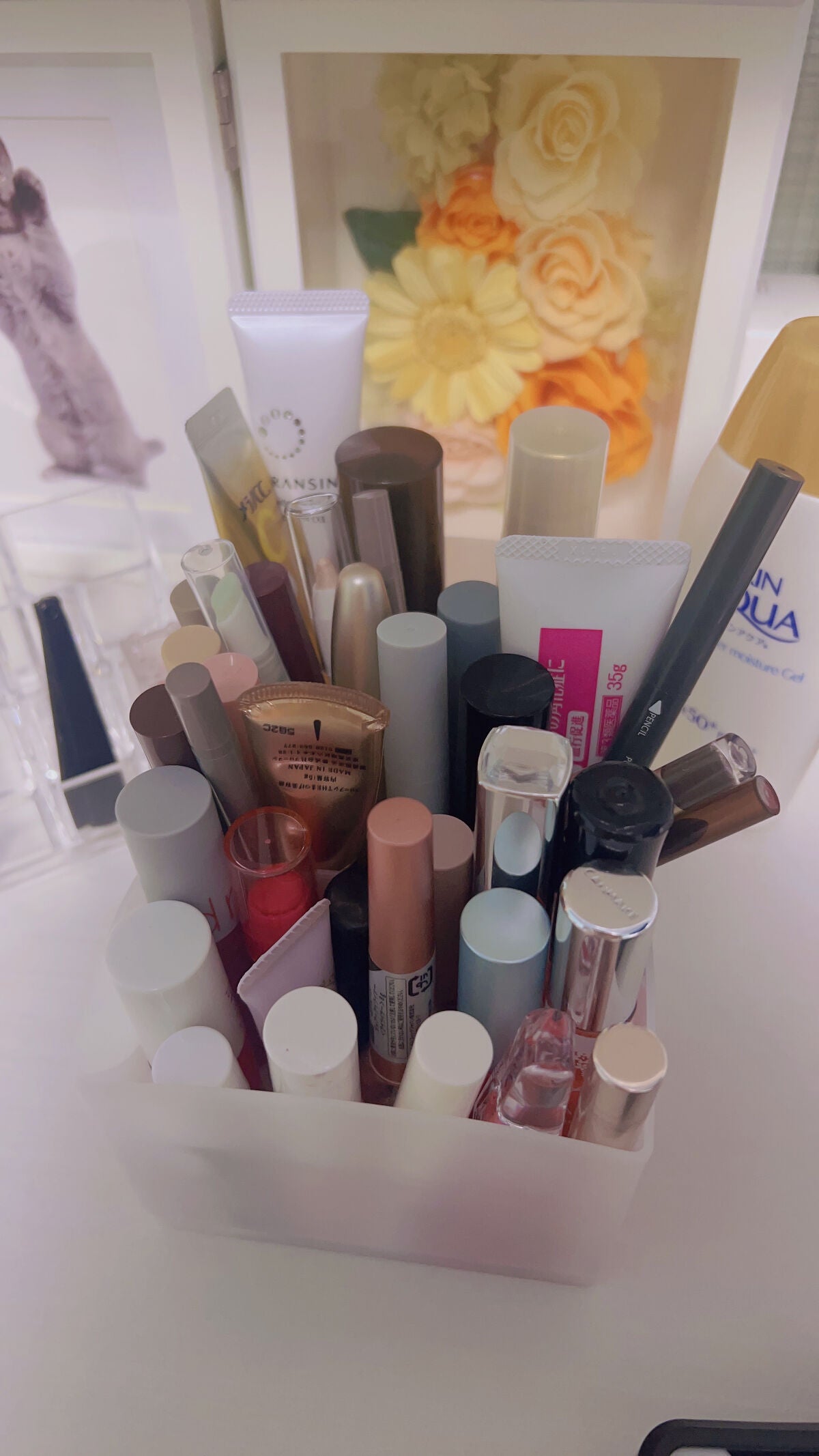 3段式クリアーケース/DAISO/その他化粧小物を使ったクチコミ(4枚目)