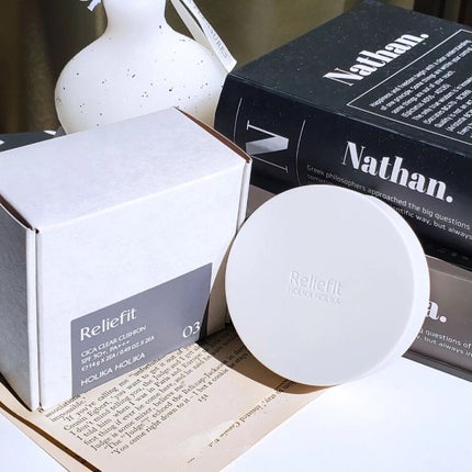 Reliefit CICA CLEAR CUSHION/HOLIKA HOLIKA/クッションファンデーションを使ったクチコミ(2枚目)