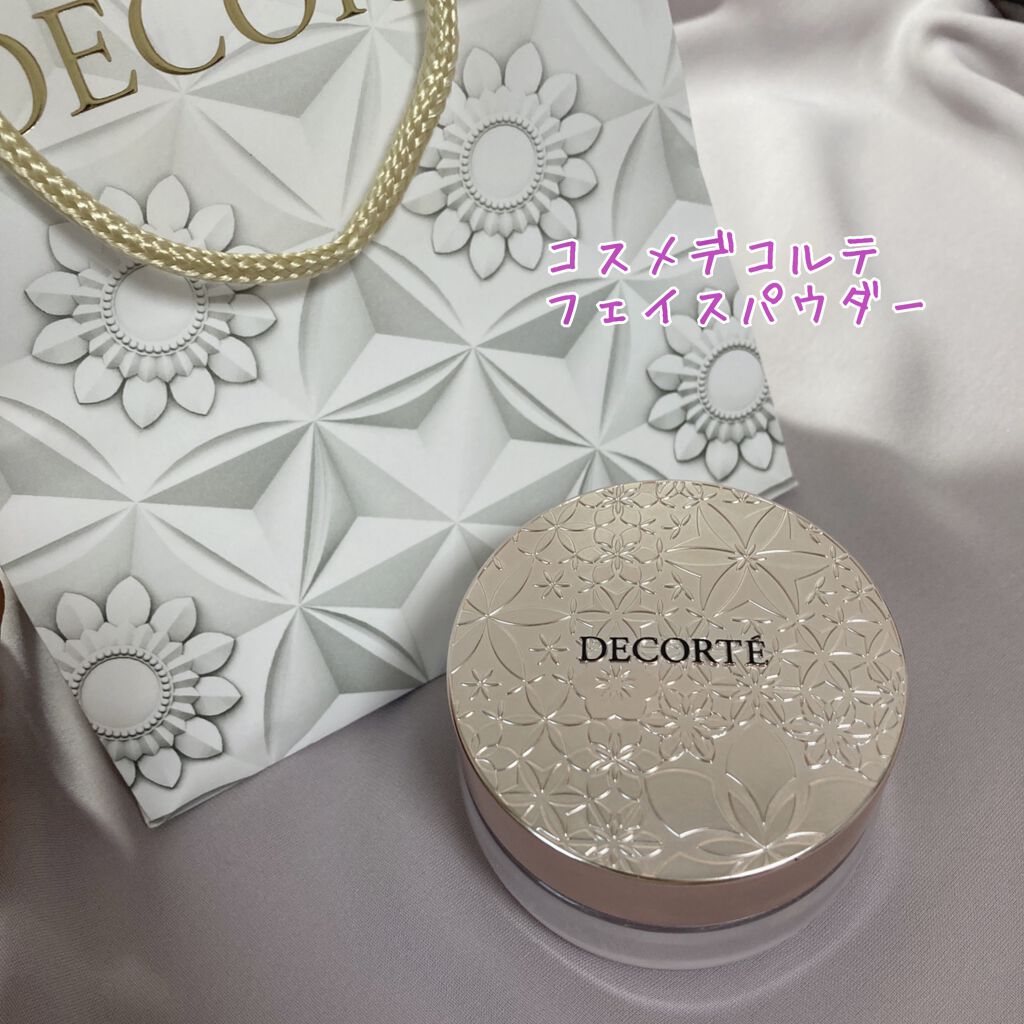 フェイスパウダー/DECORTÉ/ルースパウダーを使ったクチコミ(1枚目)