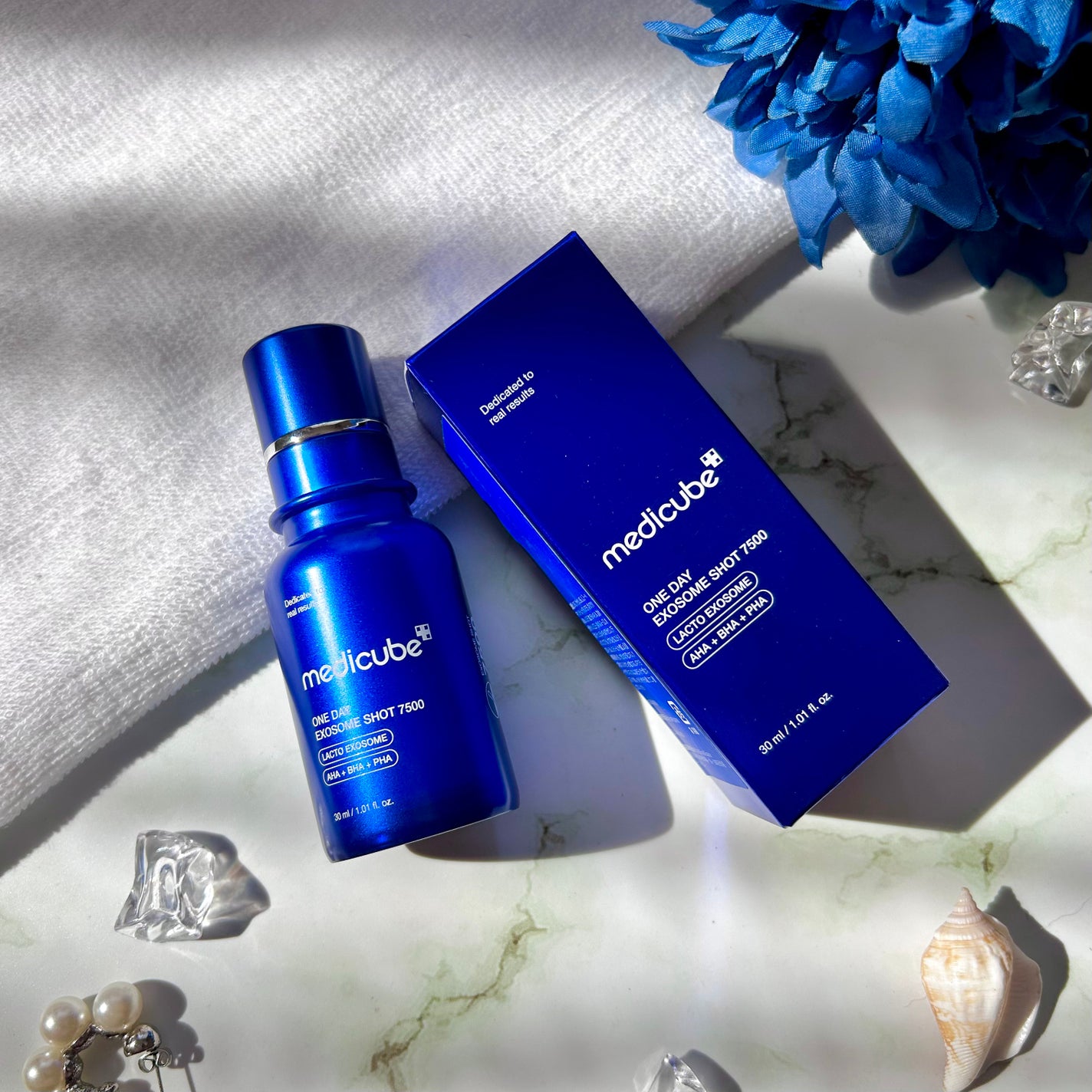 ゼロ1DAYエクソソームショット7500/MEDICUBE/美容液を使ったクチコミ(1枚目)