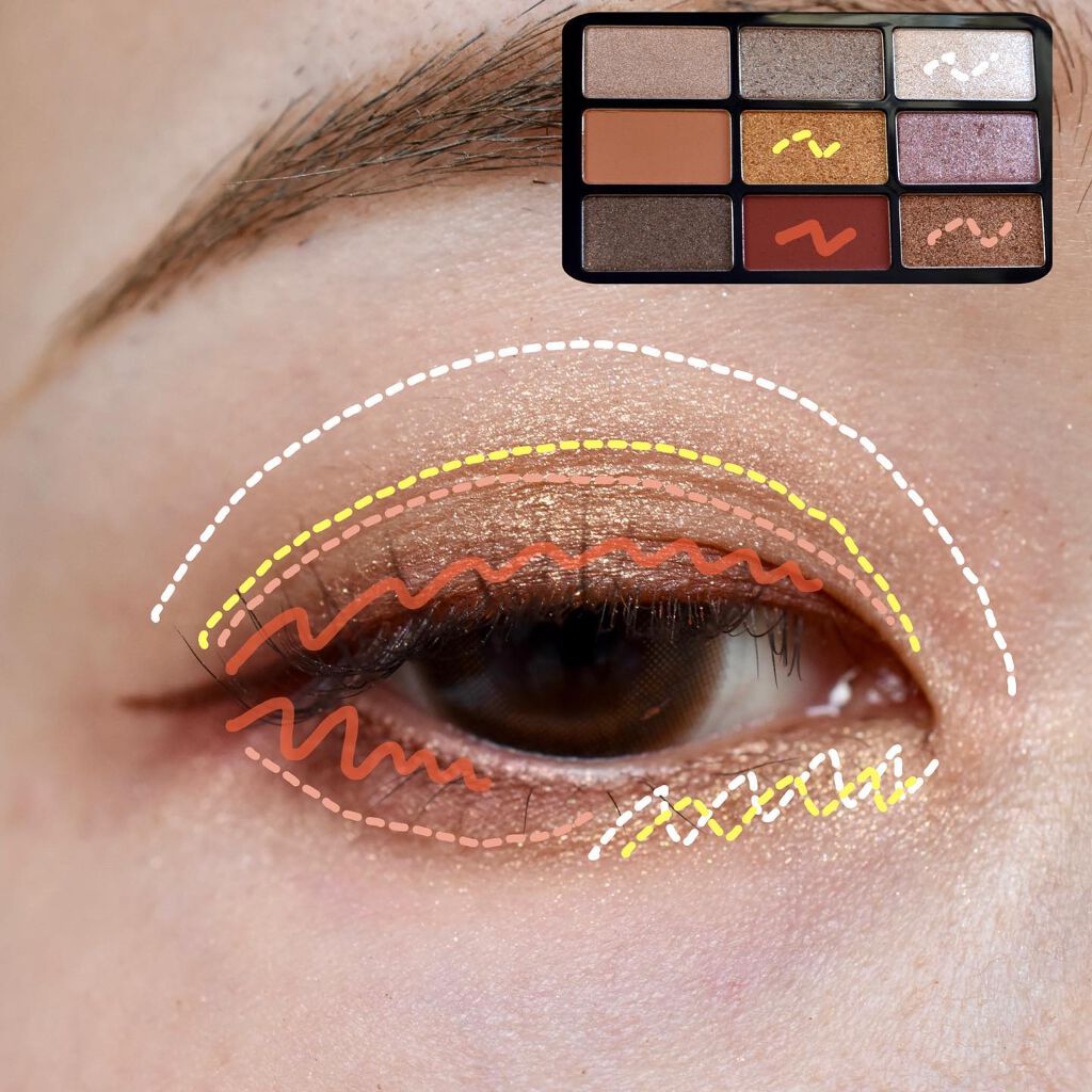 クロマティックス バロック ゴールド/shu uemura/アイシャドウパレットを使ったクチコミ（3枚目）