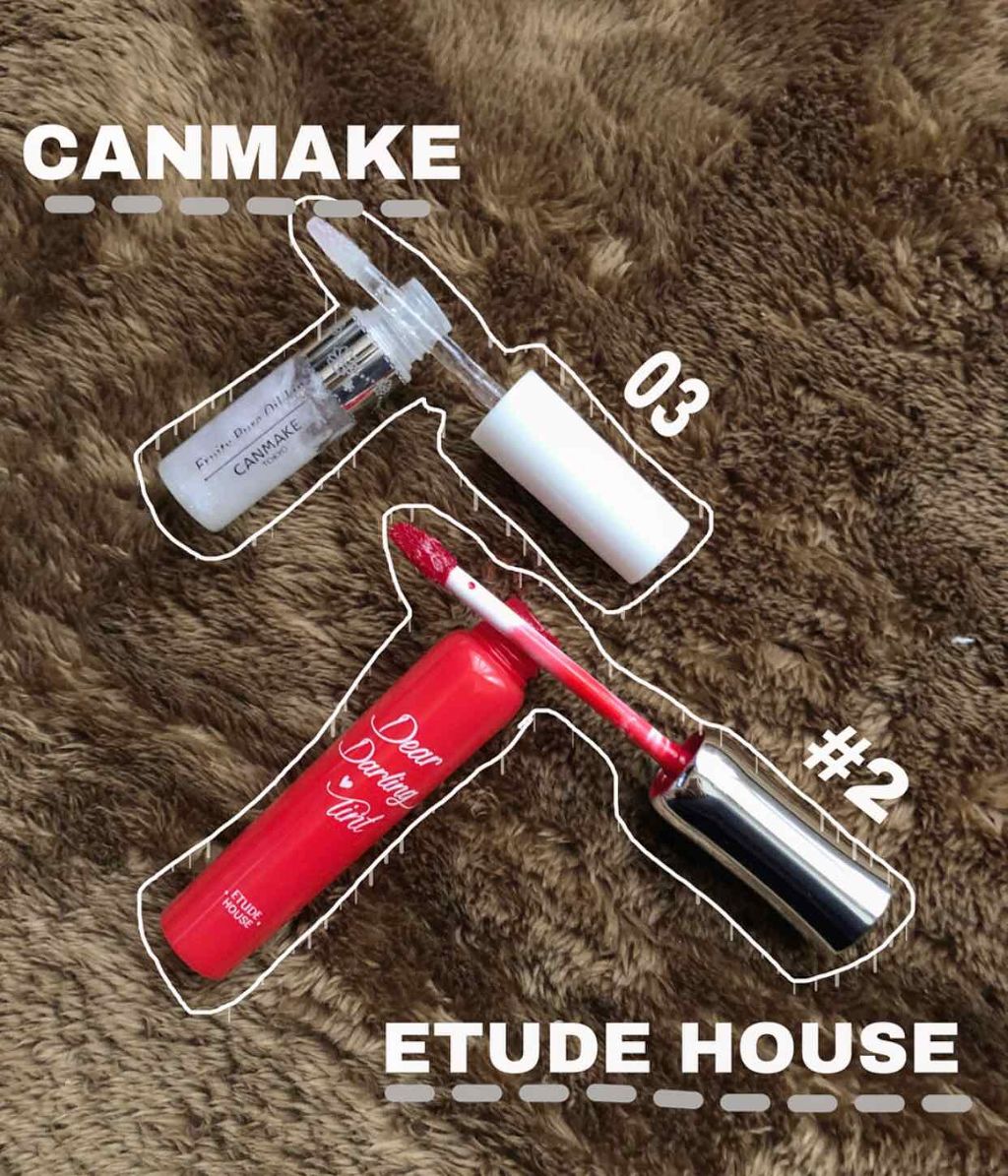ディアダーリン オイルティント/ETUDE/リップグロスを使ったクチコミ(1枚目)