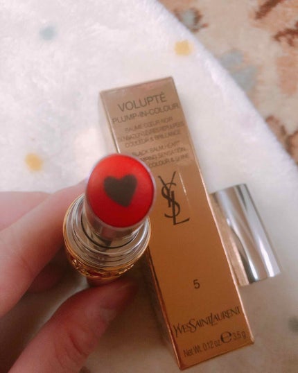ヴォリュプテ プランプインカラー/YVES SAINT LAURENT BEAUTE/口紅を使ったクチコミ(2枚目)