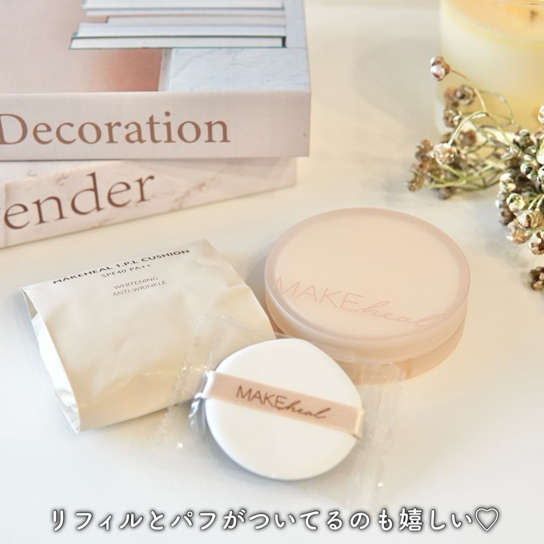 ひーちゃん🍒フォロバ on LIPS 「.MAKEHEALワンピーエルクッション高密着でしっかり肌をカ..」(5枚目)