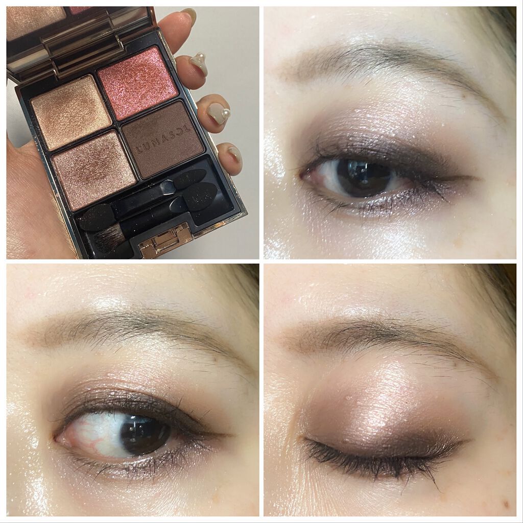 アイカラーレーション/LUNASOL/アイシャドウパレットを使ったクチコミ(4枚目)