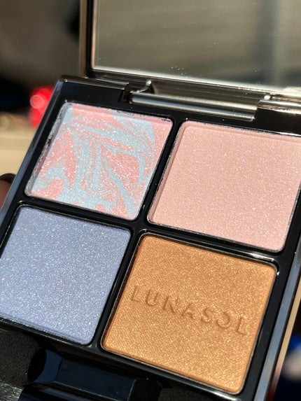 アイカラーレーション/LUNASOL/アイシャドウパレットを使ったクチコミ(4枚目)