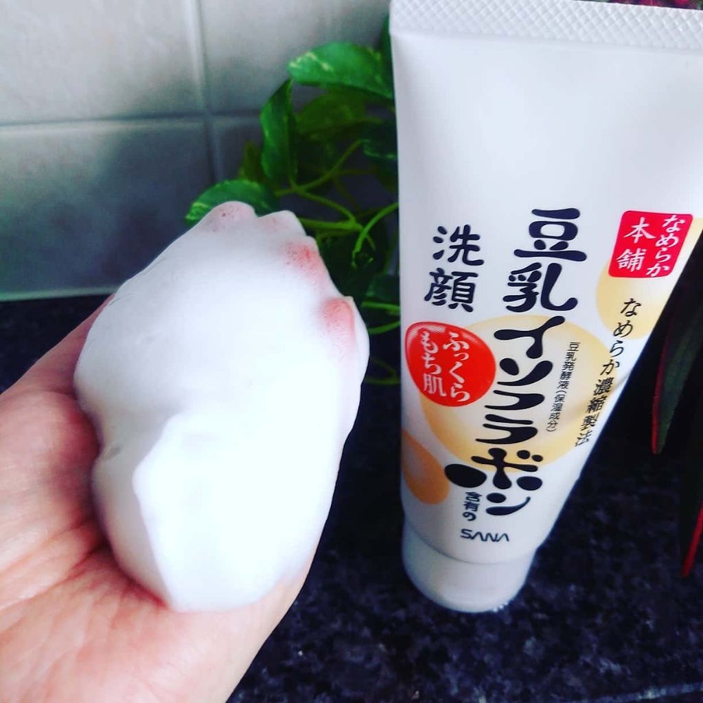 クレンジング洗顔 NA/なめらか本舗/洗顔フォームを使ったクチコミ(4枚目)