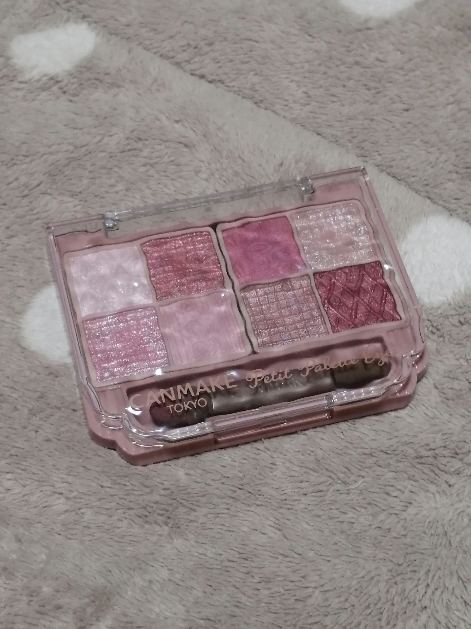 プティパレットアイズ/キャンメイク/パウダーアイシャドウを使ったクチコミ（1枚目）