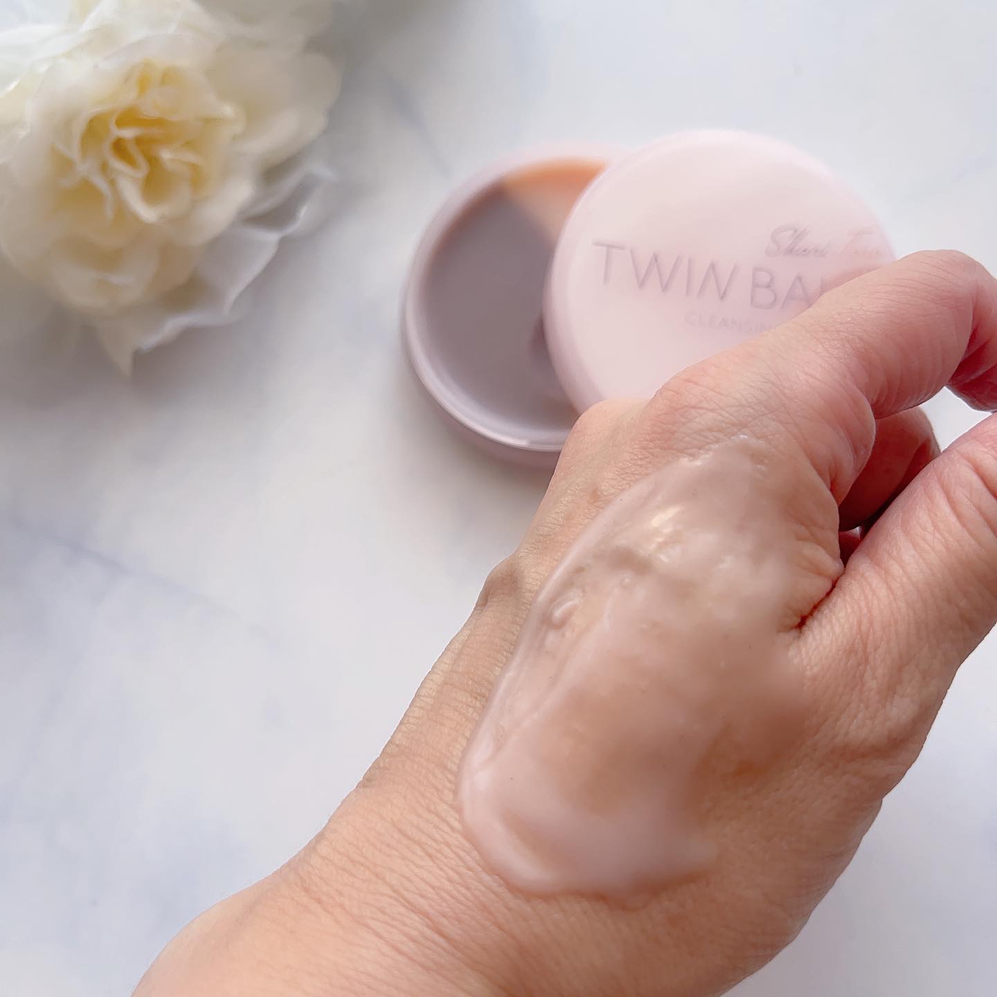 ツインバーム シャリとろ/ISEHAN Lab./クレンジングバームを使ったクチコミ（3枚目）