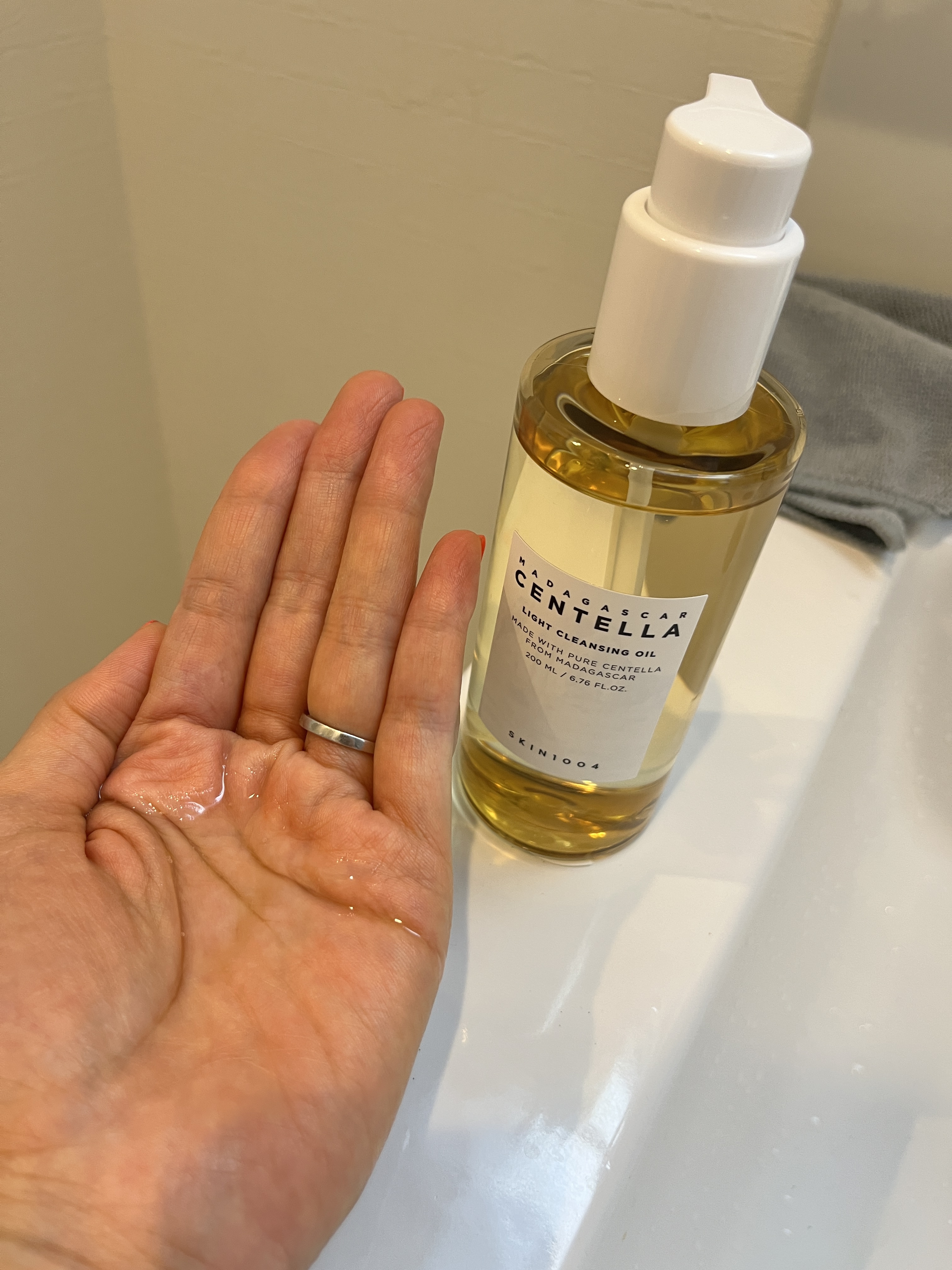 センテラ ライトクレンジングオイル/SKIN1004/オイルクレンジングを使ったクチコミ（1枚目）