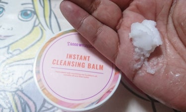 Instant Cleansing Balm（インスタント クレンジングバーム）/Good Molecules/クレンジングバームを使ったクチコミ（3枚目）