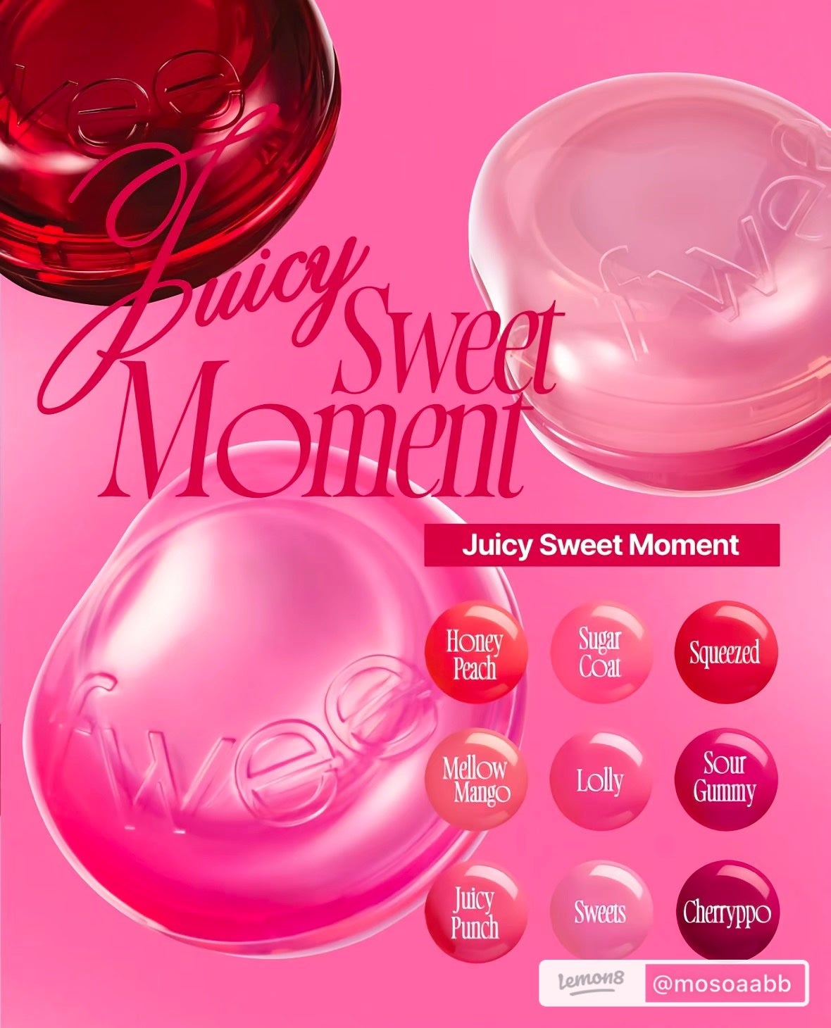 フィー リップアンドチーク グローイジェリーポット/fwee/リップグロスを使ったクチコミ(2枚目)