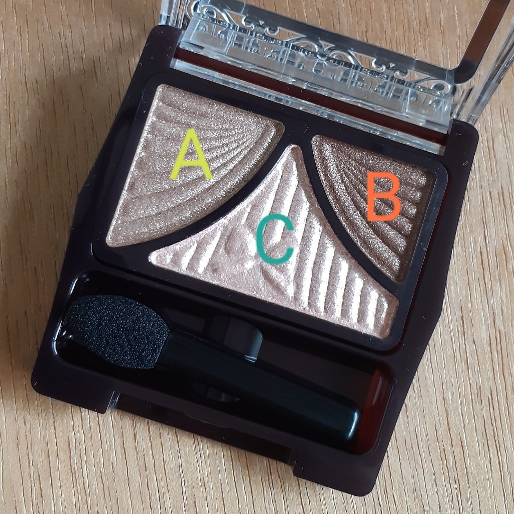 ジューシーピュアアイズ/キャンメイク/アイシャドウパレットを使ったクチコミ（2枚目）