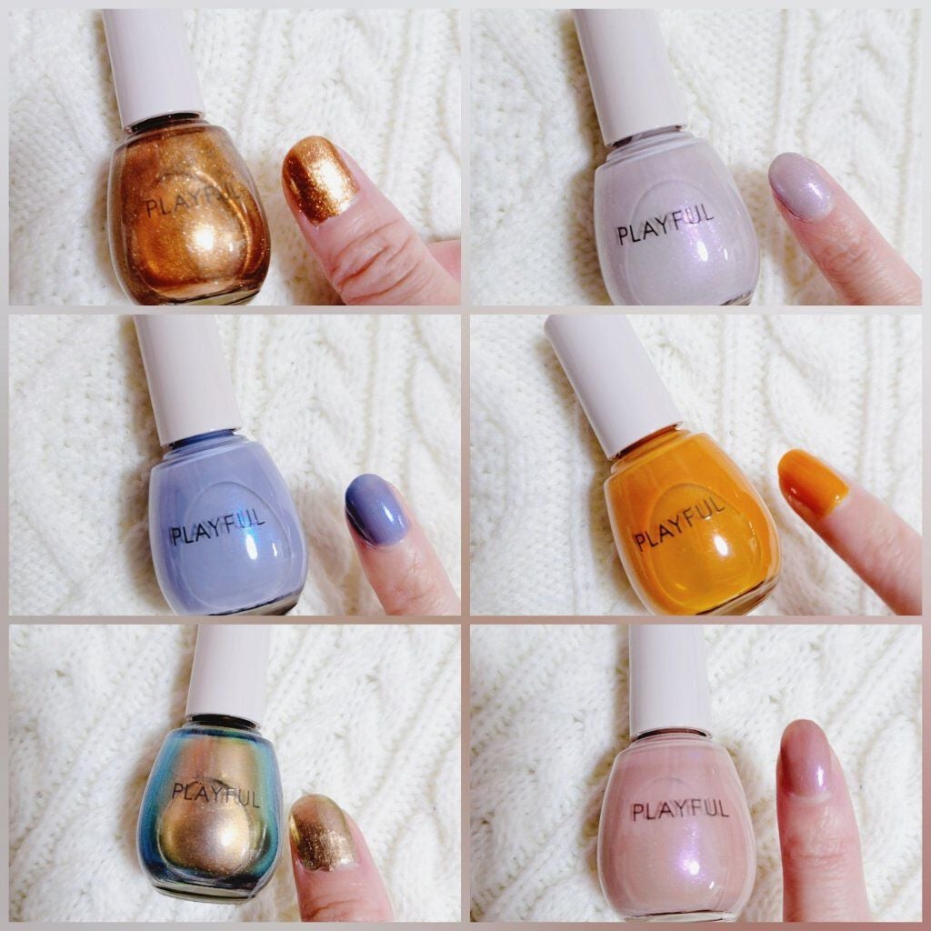 プレイフル アップデートネイル/PLAYFUL/オールインワンネイルを使ったクチコミ(4枚目)