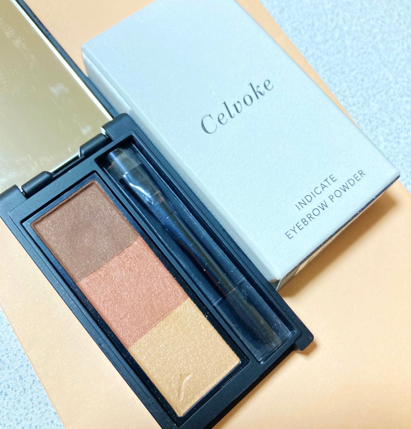セルヴォーク インディケイトアイブロウパウダー/Celvoke/パウダーアイブロウを使ったクチコミ(1枚目)
