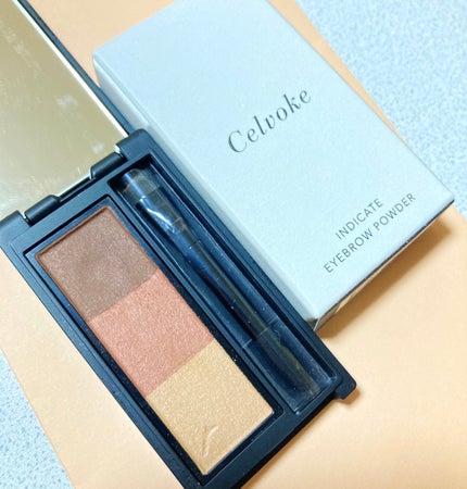 セルヴォーク インディケイトアイブロウパウダー/Celvoke/パウダーアイブロウを使ったクチコミ(1枚目)