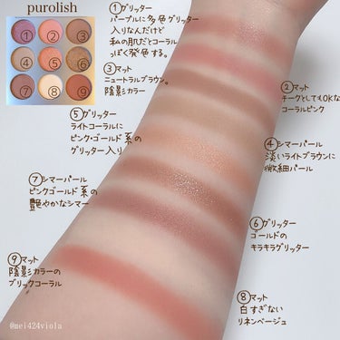 PERSONAL ALL DAY USE PALETTE/purplish/パウダーアイシャドウを使ったクチコミ（5枚目）