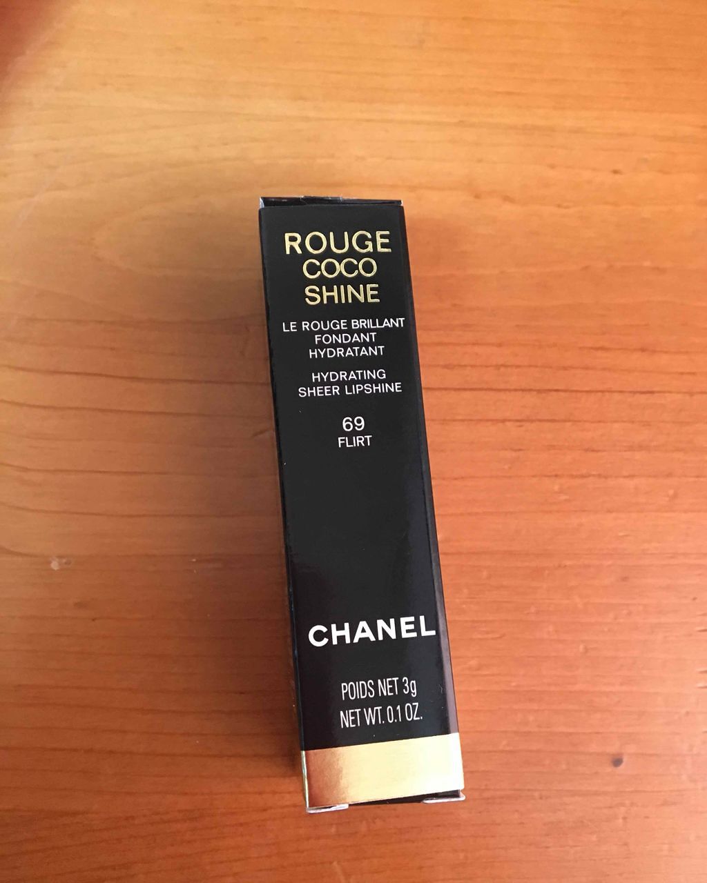 ルージュ ココ シャイン/CHANEL/口紅を使ったクチコミ(1枚目)