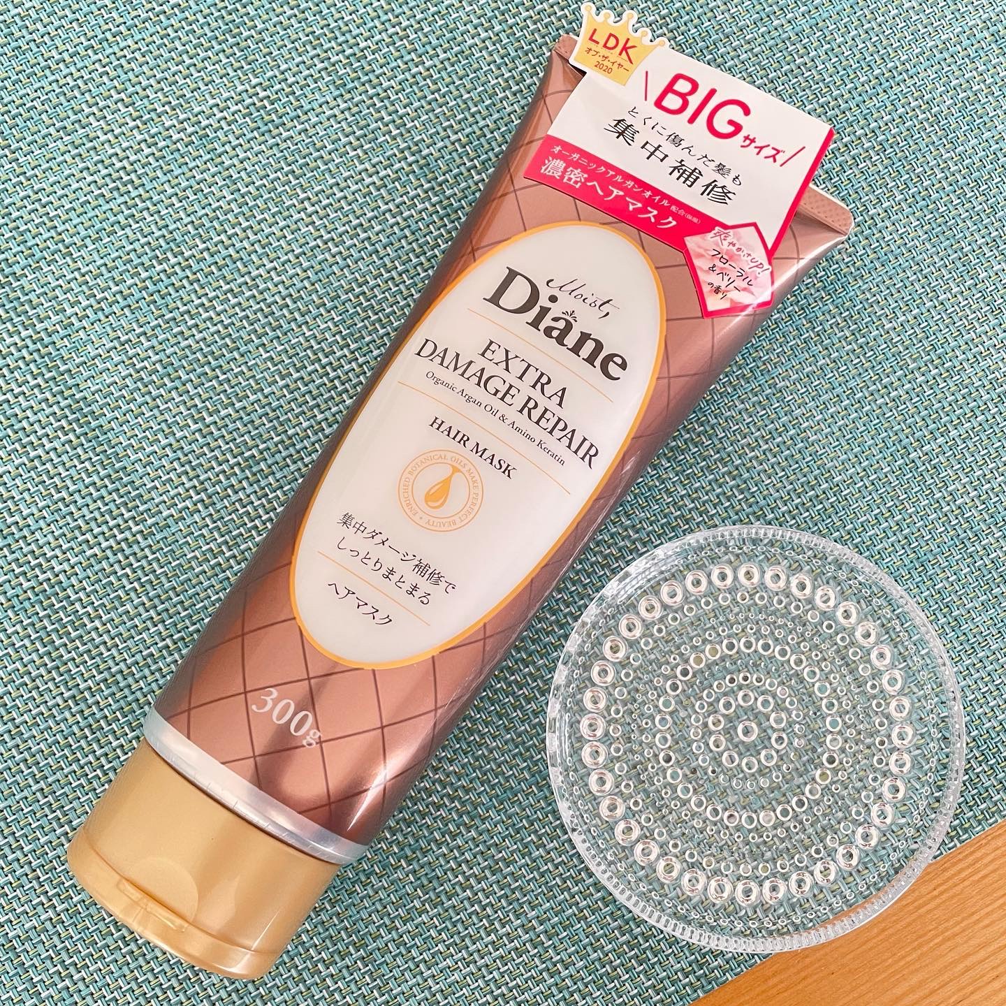 モイストダイアン パーフェクトビューティ エクストラダメージリペア ヘアマスク 300g/ダイアン/ヘアマスク・ヘアパックを使ったクチコミ（1枚目）