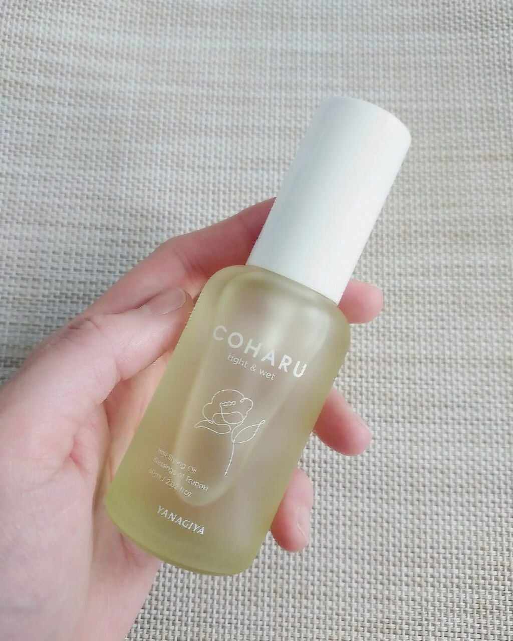 スタイリングオイル<タイト&ウェット>/COHARU/ヘアオイルを使ったクチコミ(2枚目)