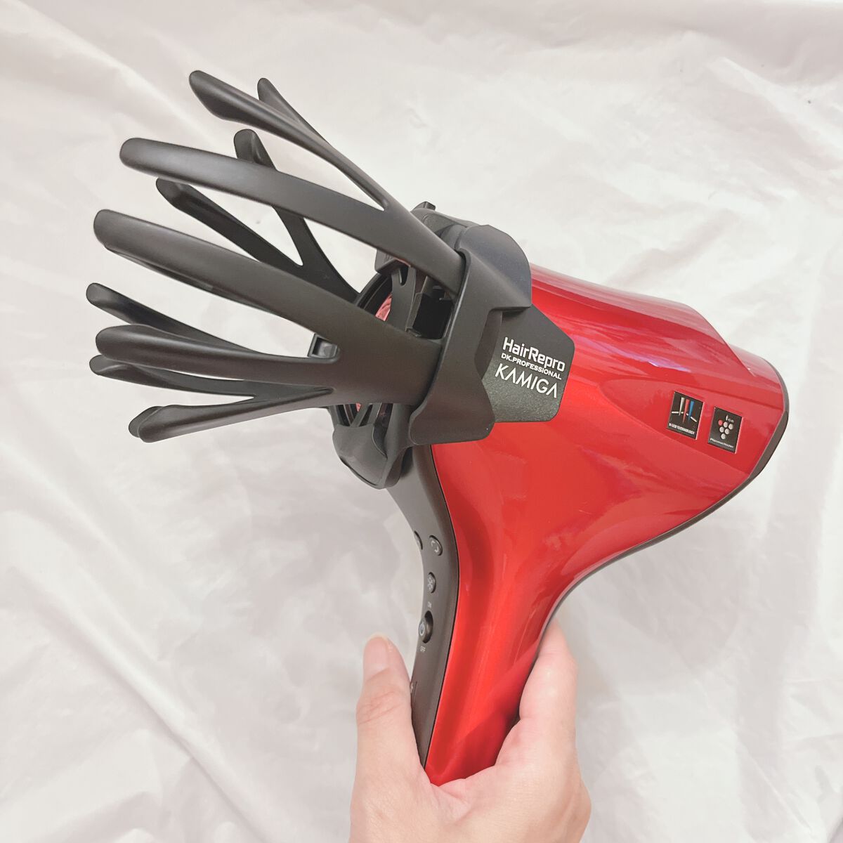 N-LED Sonic KAMIGA/アデランス/ドライヤーを使ったクチコミ(2枚目)