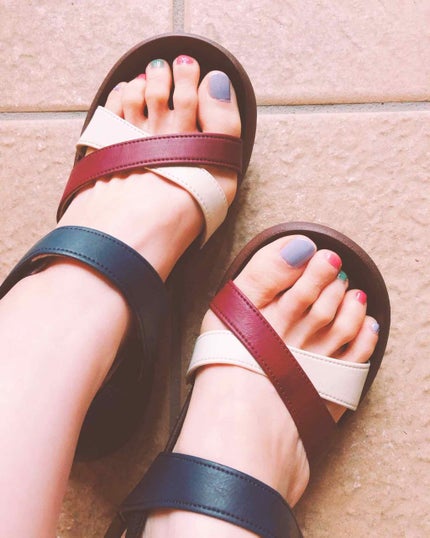 ありんこ... on LIPS 「夏!!サンダル!!お気に入りのサンダルを購入しました。可愛いサ..」(1枚目)