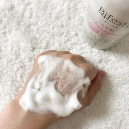 もっちりミルク泡クレンジング/ビフェスタ/クレンジングを使ったクチコミ(5枚目)