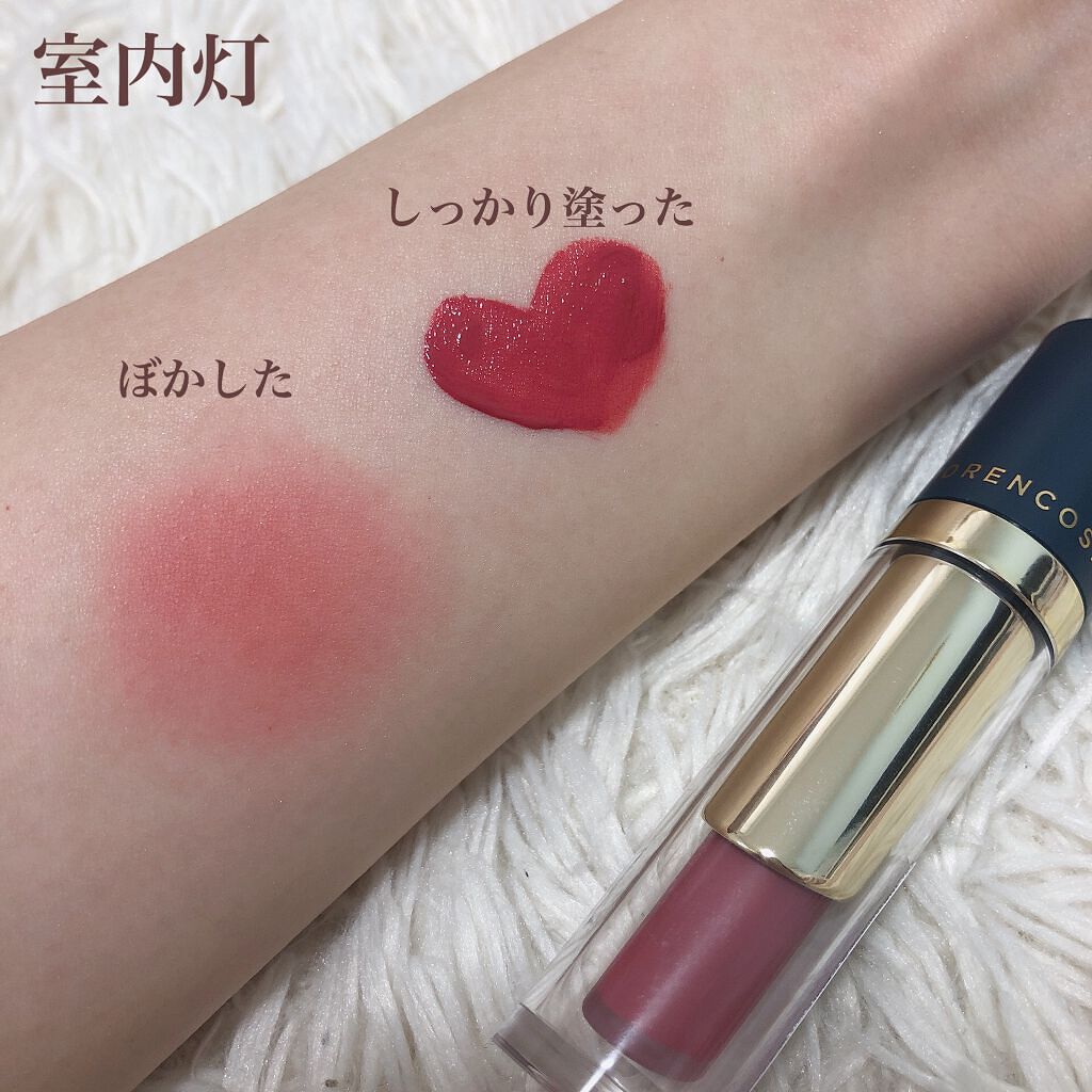 タトゥーベルベットティント/フォレンコス/リップティントを使ったクチコミ(5枚目)