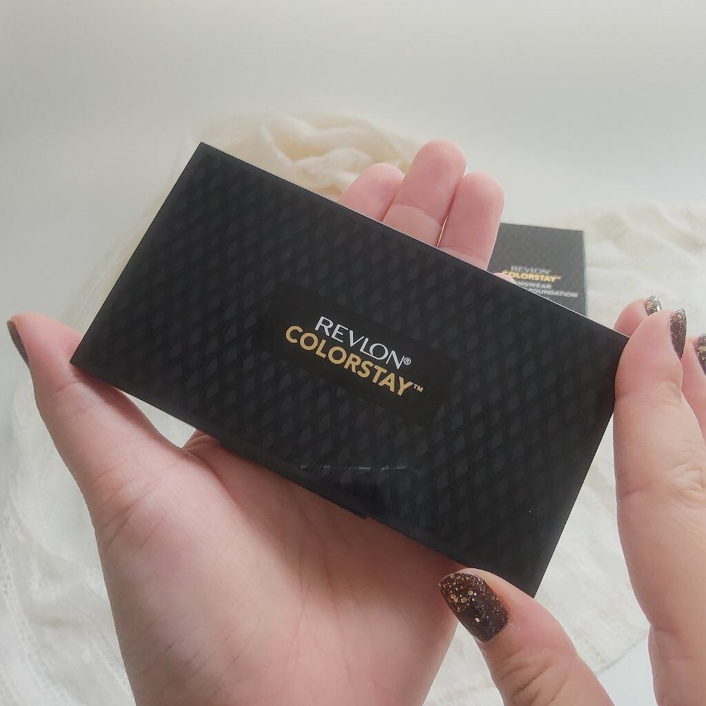 カラーステイ ロングウェア UV パウダー ファンデーション/REVLON/パウダーファンデーションを使ったクチコミ(1枚目)