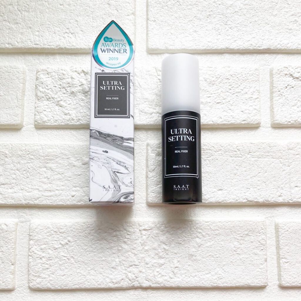 ウルトラ セッティング リアル フィクサー/saat insight/フィックスミストを使ったクチコミ（1枚目）