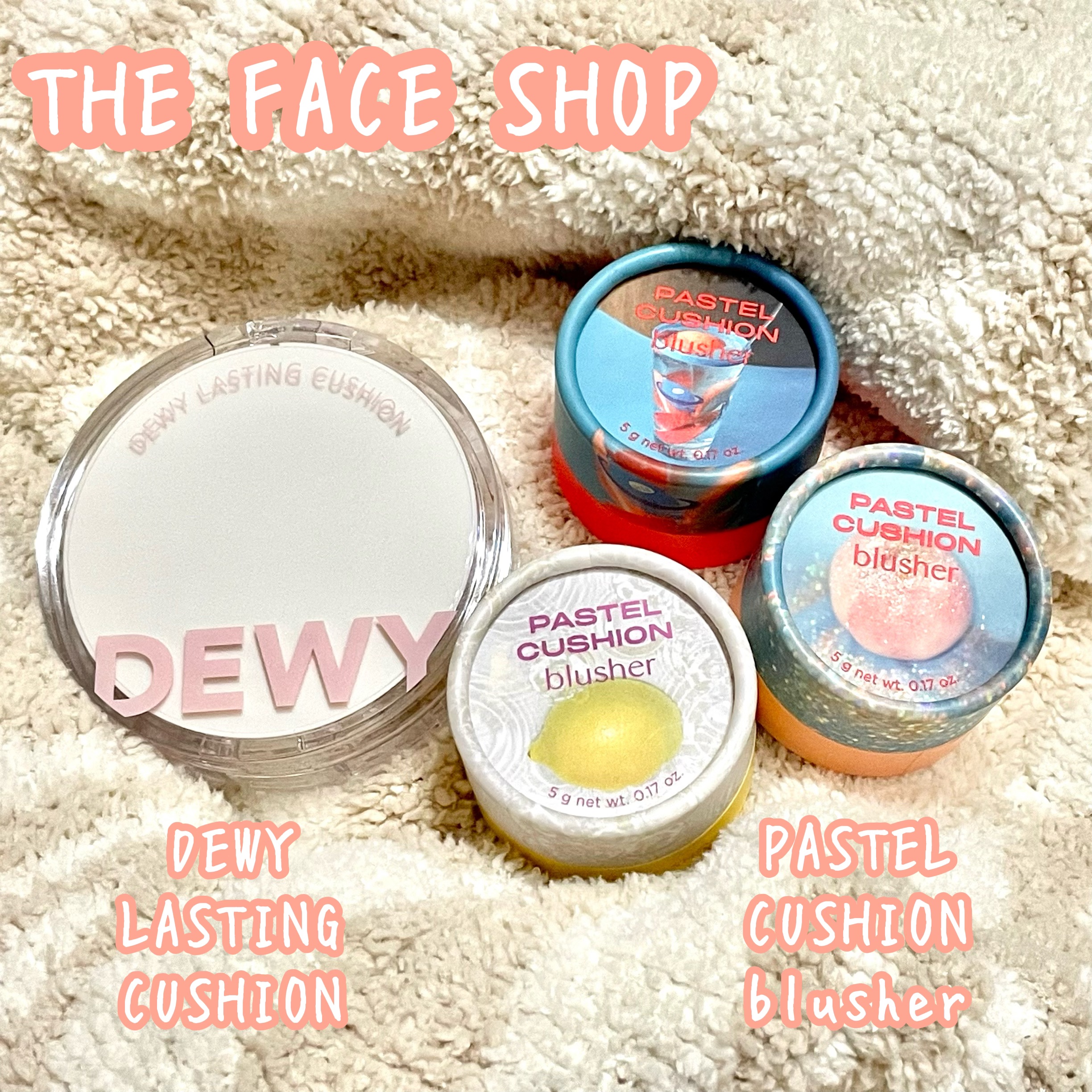 パステルクッションブラッシャー/THE FACE SHOP/パウダーチークを使ったクチコミ（1枚目）