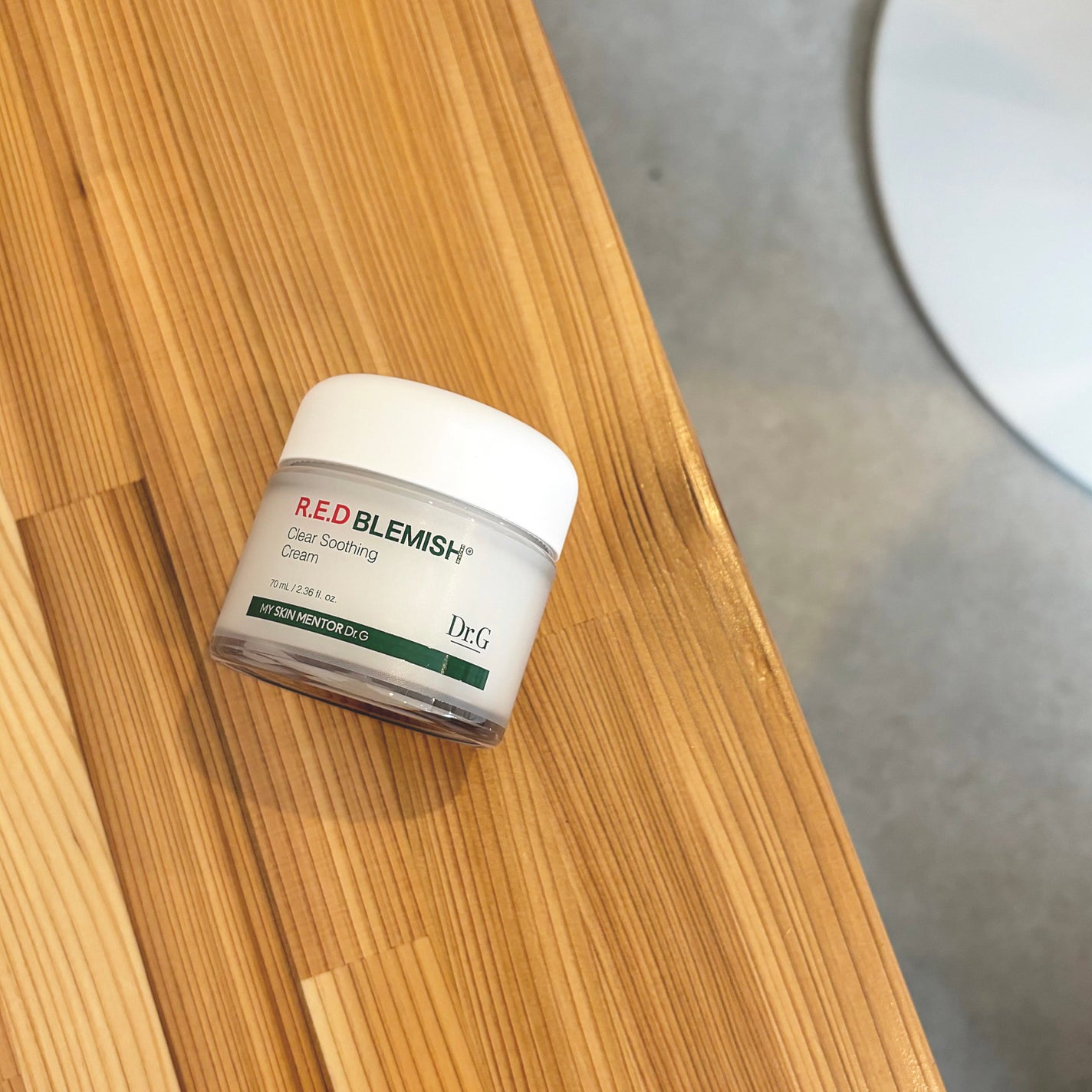 レッドブレミッシュ クリアスージングクリーム/Dr.G/フェイスクリームを使ったクチコミ(1枚目)