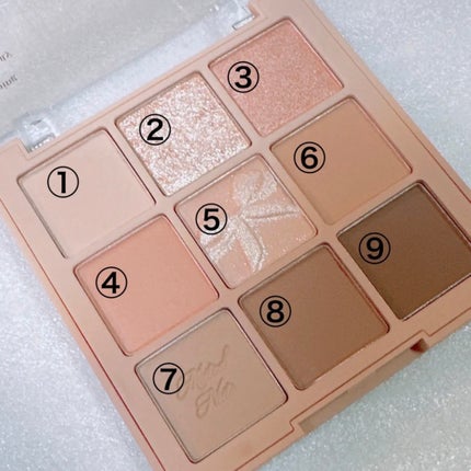 シャドウパレット 15 ベージュニット/dasique/アイシャドウパレットを使ったクチコミ(2枚目)