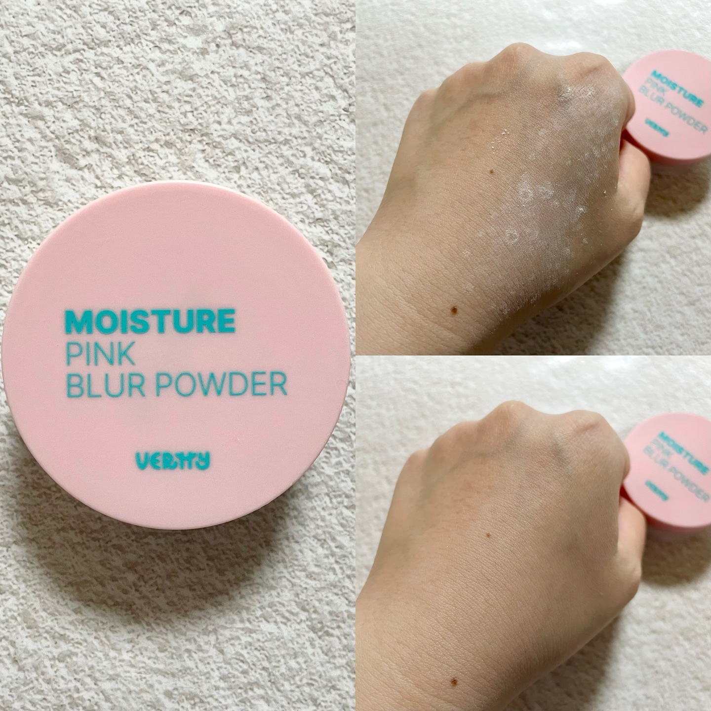 ノーセバムミントブラーパウダー /Vertty/ルースパウダーを使ったクチコミ（3枚目）