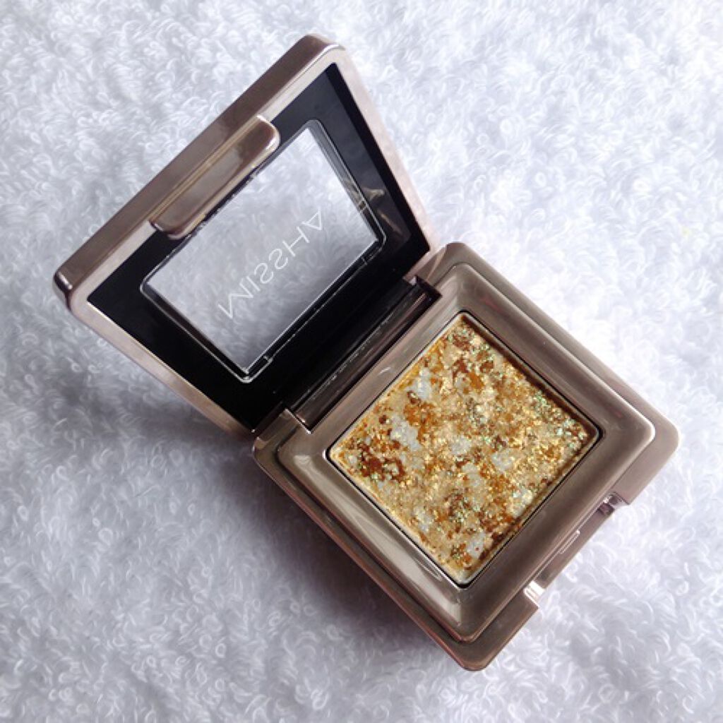 グリッタープリズム シャドウ/MISSHA/グリッターを使ったクチコミ（2枚目）