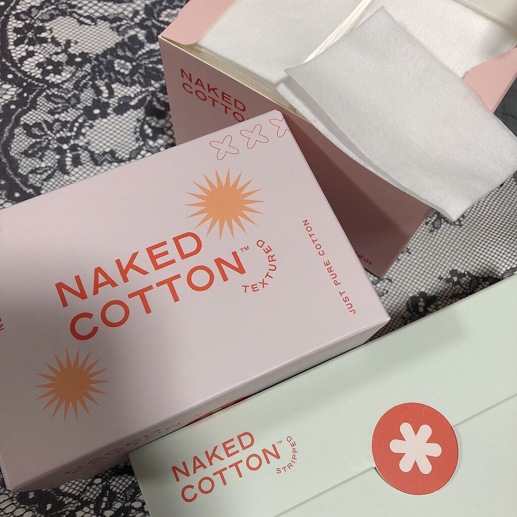 NAKED COTTON TEXTURED 100枚/White Rabbit/コットンを使ったクチコミ（1枚目）