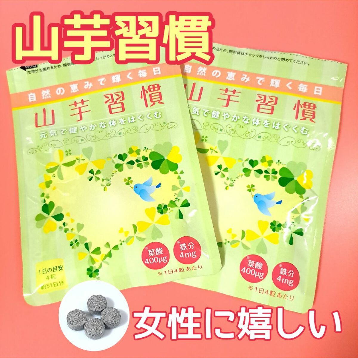 日本ケフィア　山芋習慣　妊活応援サプリ