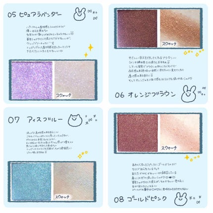 シングルカラーアイシャドウ/CEZANNE/単色アイシャドウを使ったクチコミ(3枚目)