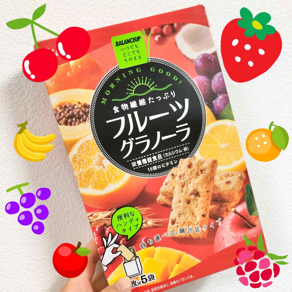 バランスアップ フルーツグラノーラ/アサヒフードアンドヘルスケア/グラノーラを使ったクチコミ(1枚目)