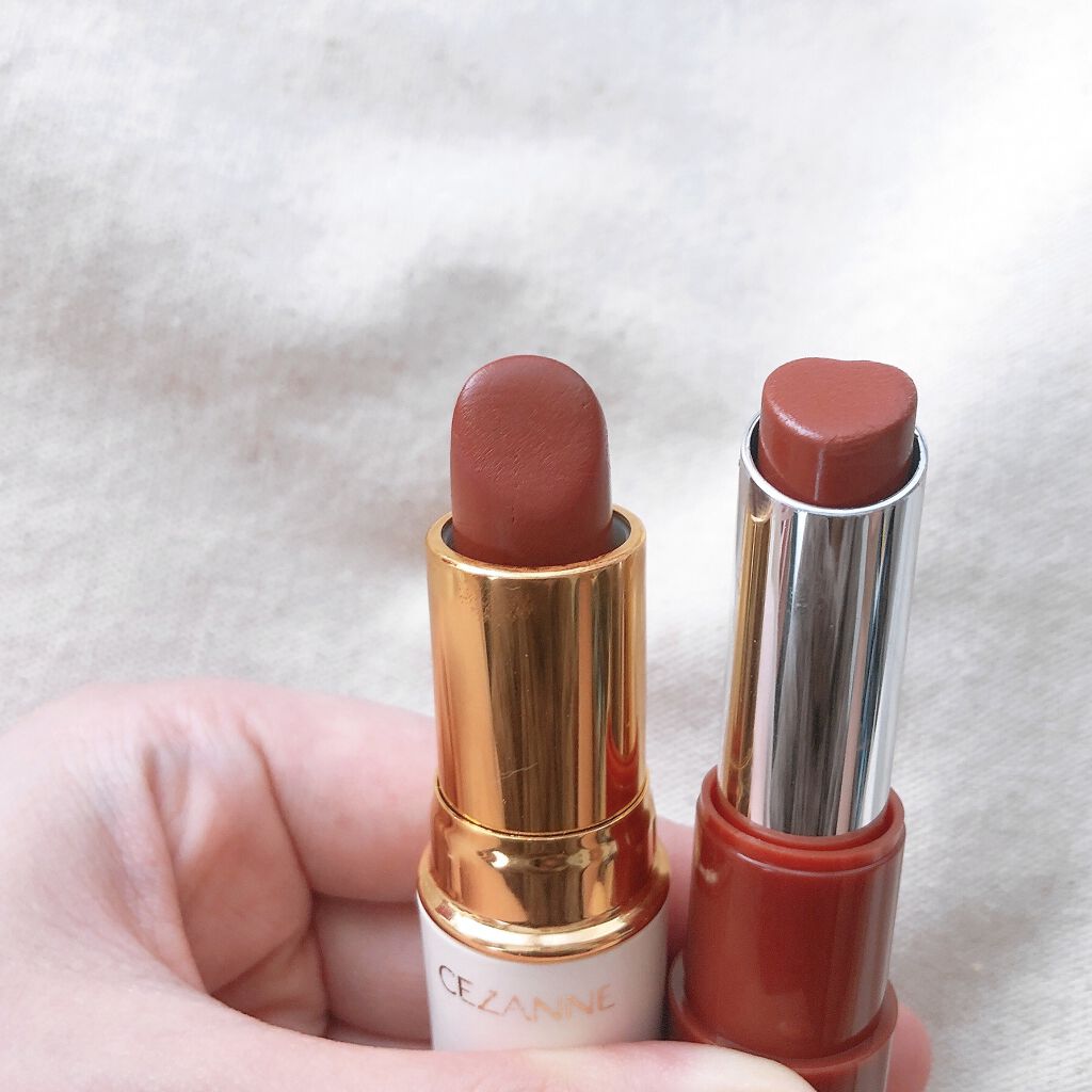 ラスティング リップカラーN/CEZANNE/口紅を使ったクチコミ（2枚目）