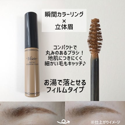 ヴィセ リシェ インスタント アイブロウ カラー/Visée/眉マスカラを使ったクチコミ(2枚目)