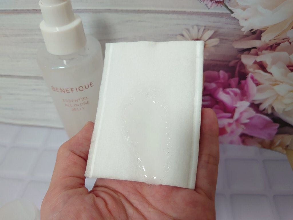 エッセンシャル オールインワン ジュレ/BENEFIQUE/美容液を使ったクチコミ(2枚目)