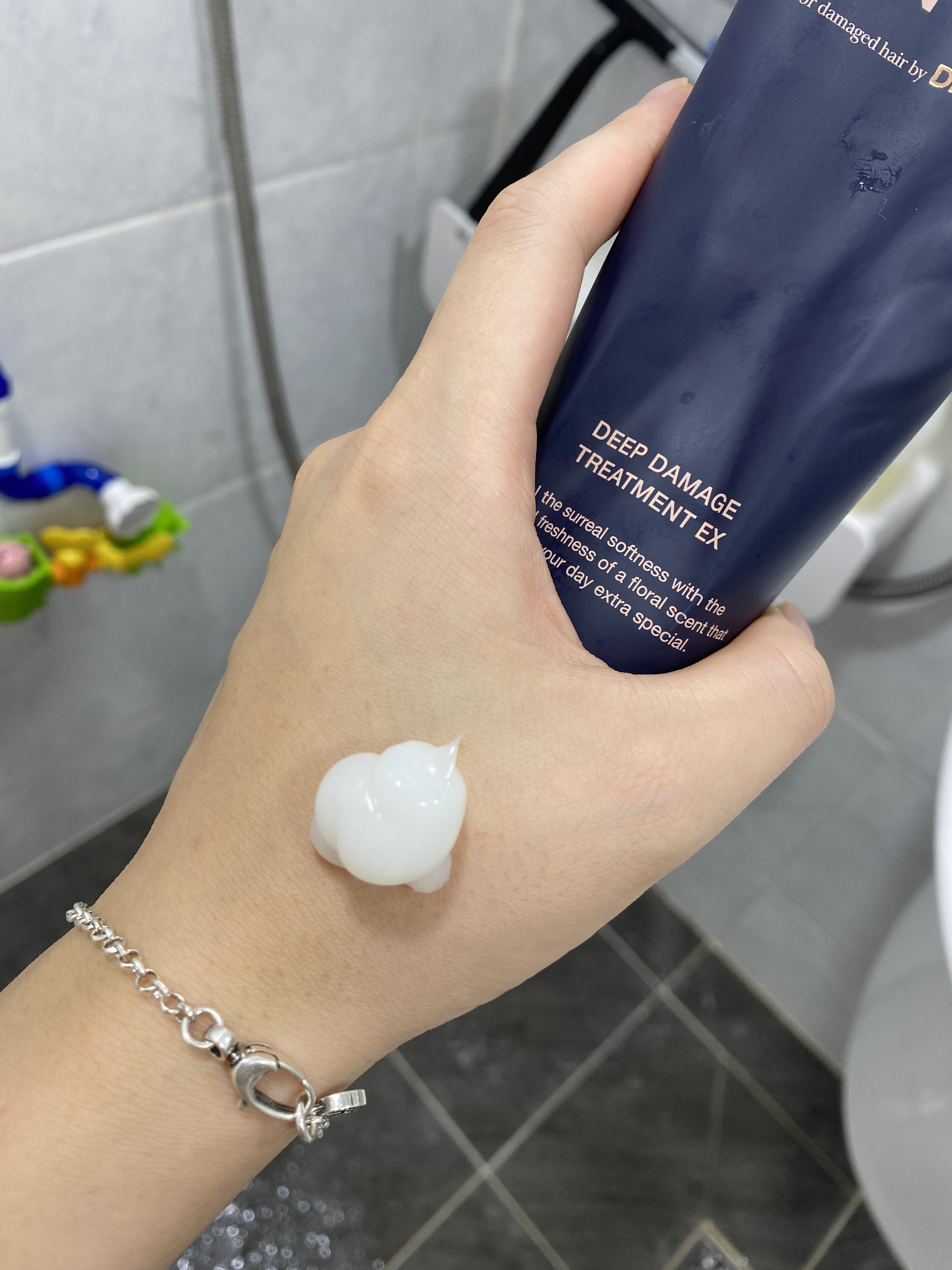 ディープダメージトリートメントEX/UNOVE/洗い流すヘアトリートメントを使ったクチコミ（3枚目）