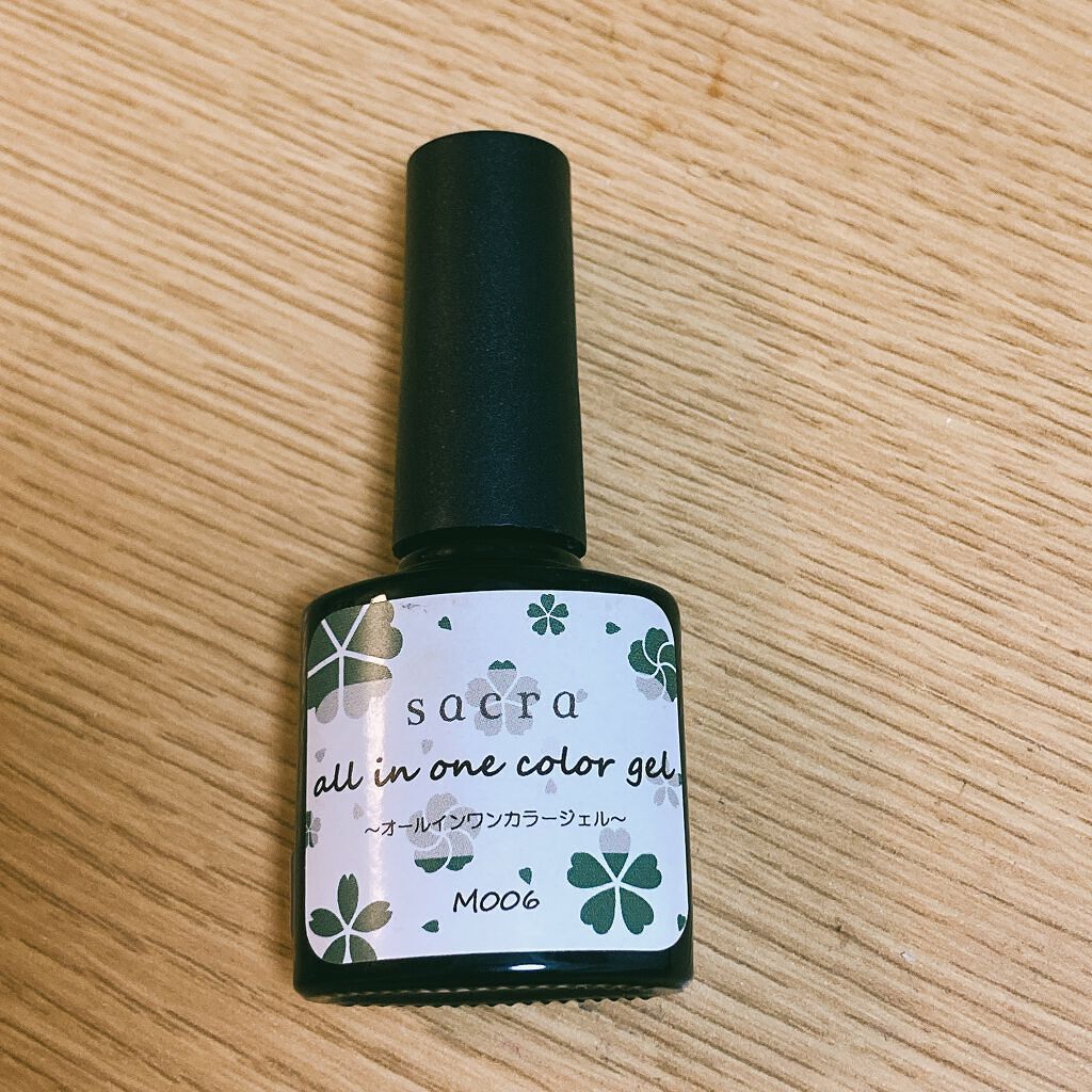 sacra オールインワンカラージェル/sacra/ジェルネイルを使ったクチコミ(1枚目)