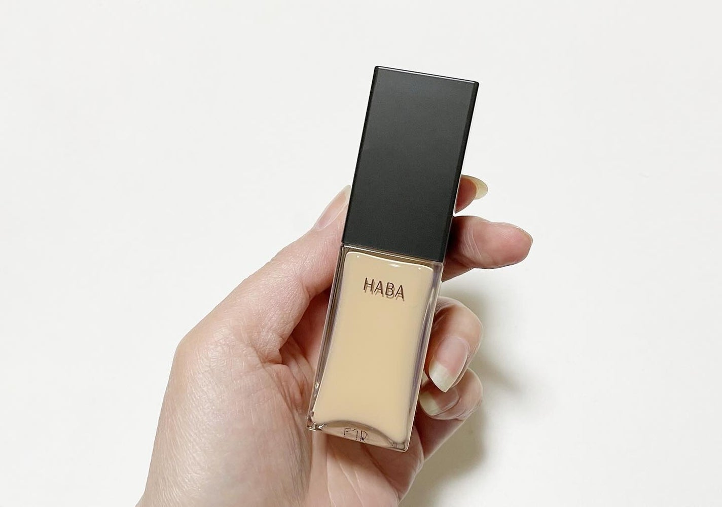 薬用 タイムケア リキッドファンデーション(しっとり)/HABA/リキッドファンデーションを使ったクチコミ(4枚目)