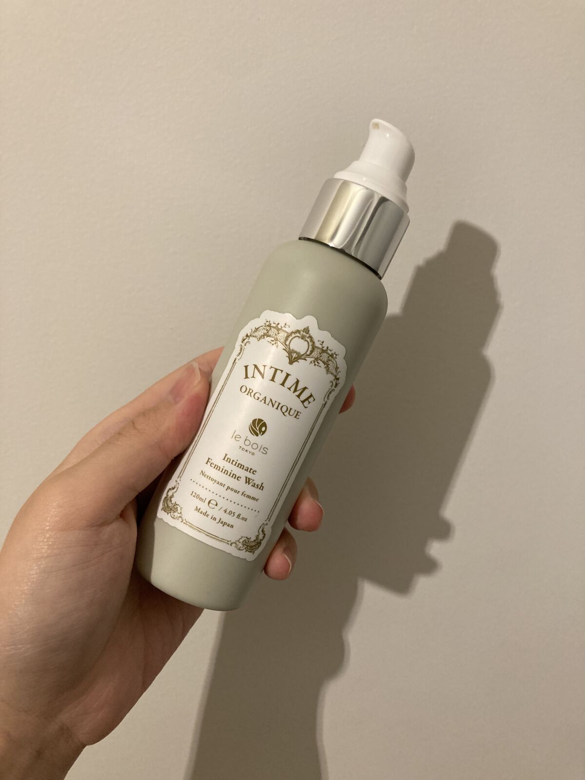 アンティーム フェミニン ウォッシュ/アンティーム オーガニック/デリケートゾーンケアを使ったクチコミ（1枚目）