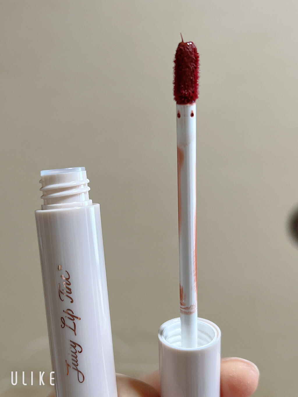 ジューシーリップティント/キャンメイク/口紅を使ったクチコミ（2枚目）