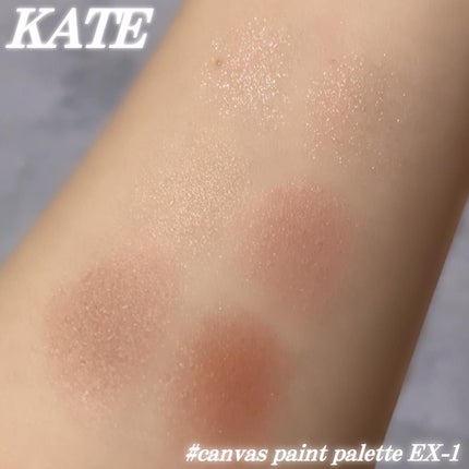キャンバスペイントパレット/KATE/マルチパレットを使ったクチコミ(4枚目)