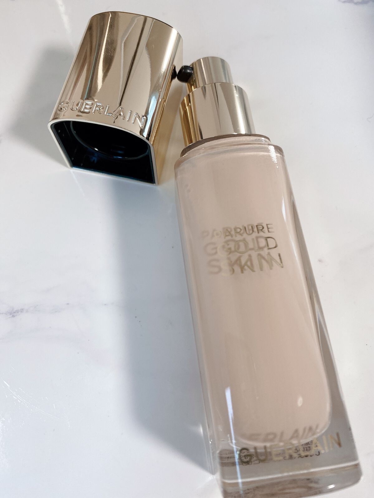 パリュール ゴールド スキン フルイド/GUERLAIN/リキッドファンデーションを使ったクチコミ(1枚目)